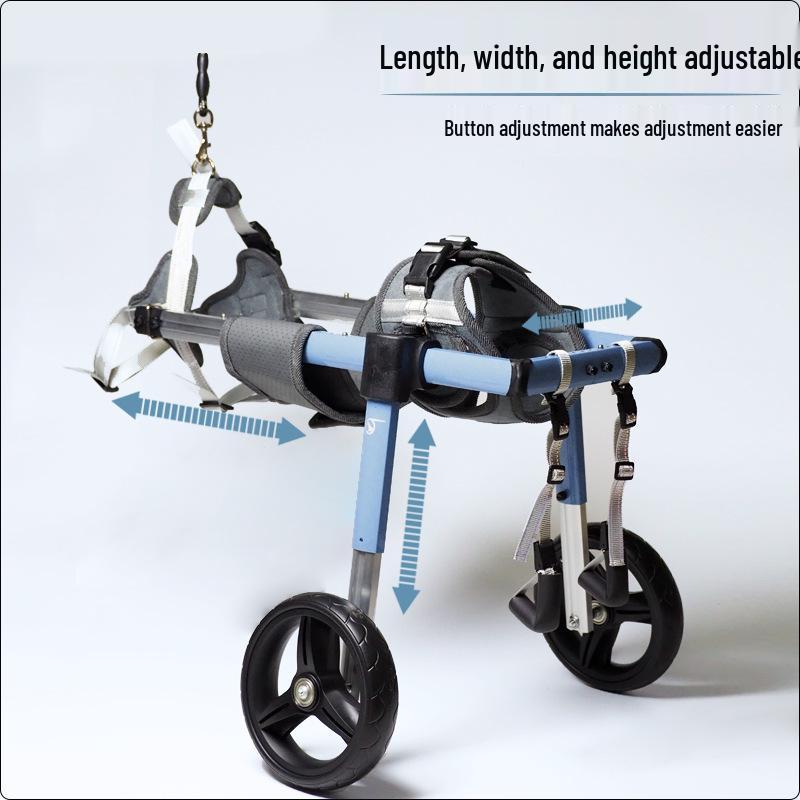 Dog Wheelchair and Pet Stroller for Hind Leg Support, Disability, Elderly Care, Mobility Aid – Urination and Defecation Unaffected