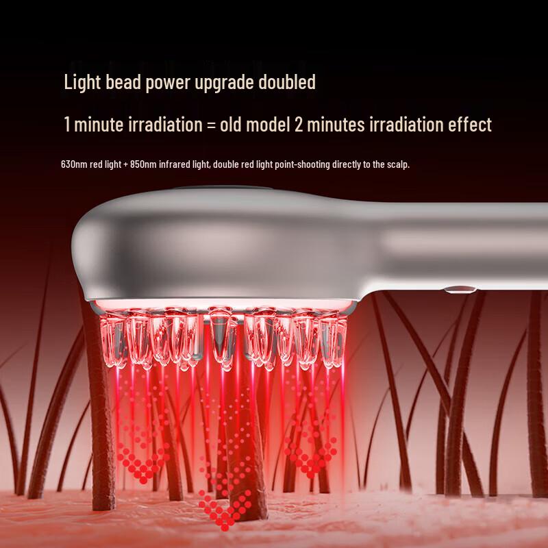 DOCO LAB Red Light Scalp Massager & Hair Growth Comb