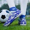 Kid's Football Boots Rubber Soft Soled Outdoor  Youth Football Shoes Boys and Girls Competition Professional Training Football Shoes