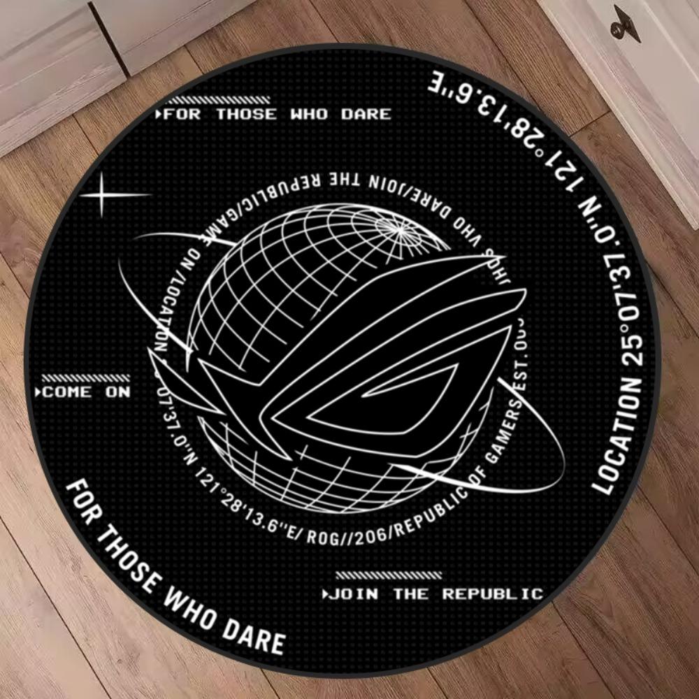 Alfombrilla de Suelo para Gaming Duradera Inspirada en ROG para Uso en Oficina y Silla Alfombra con Diseño Pashia Alfombra Suave Perfecta para Entusiastas del Gaming