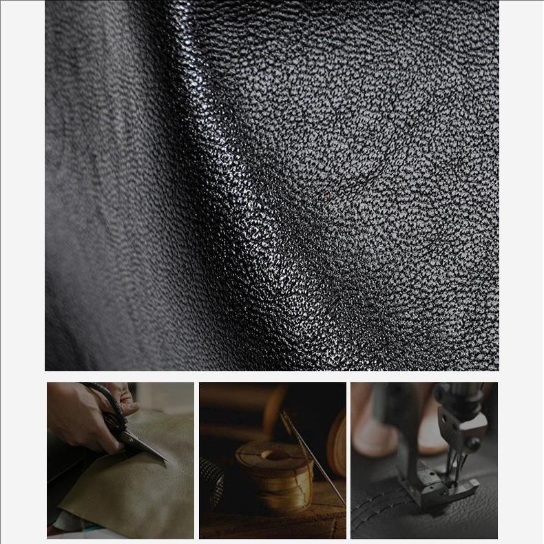 Women's Hobo Bag Genuine Leather Second Layer Soft Cowhide Handbag Black Fashion Shoulder Bag for Everyday Use