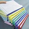 5PCS Zipper File Folder with Large Capacity – Office/Student Data Organizer, Multi-Purpose Stationery Document Bag