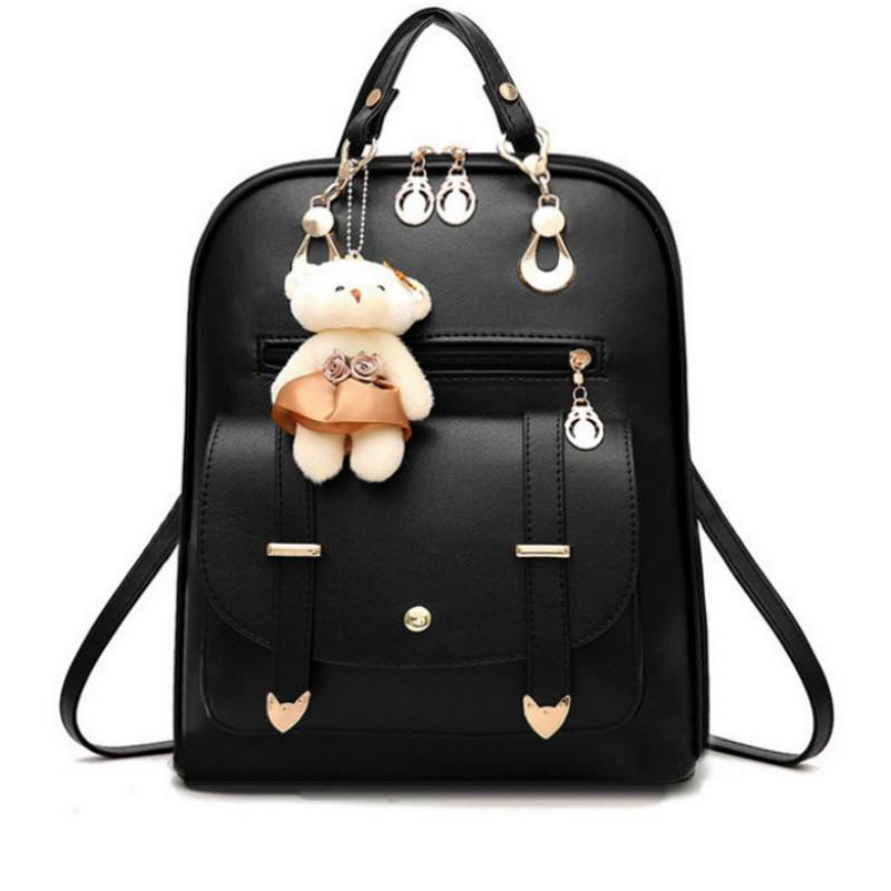 black korean backpack