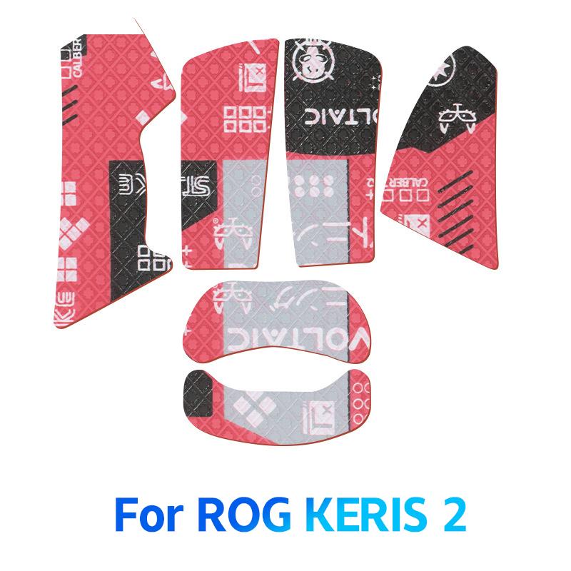 Mouse Grip Tape Sticker Non Slip Suck Sweat For ROG Keris 2/2 Ace Wireless Gaming Mouse Anti-Slip Sticker Gamer Accessories