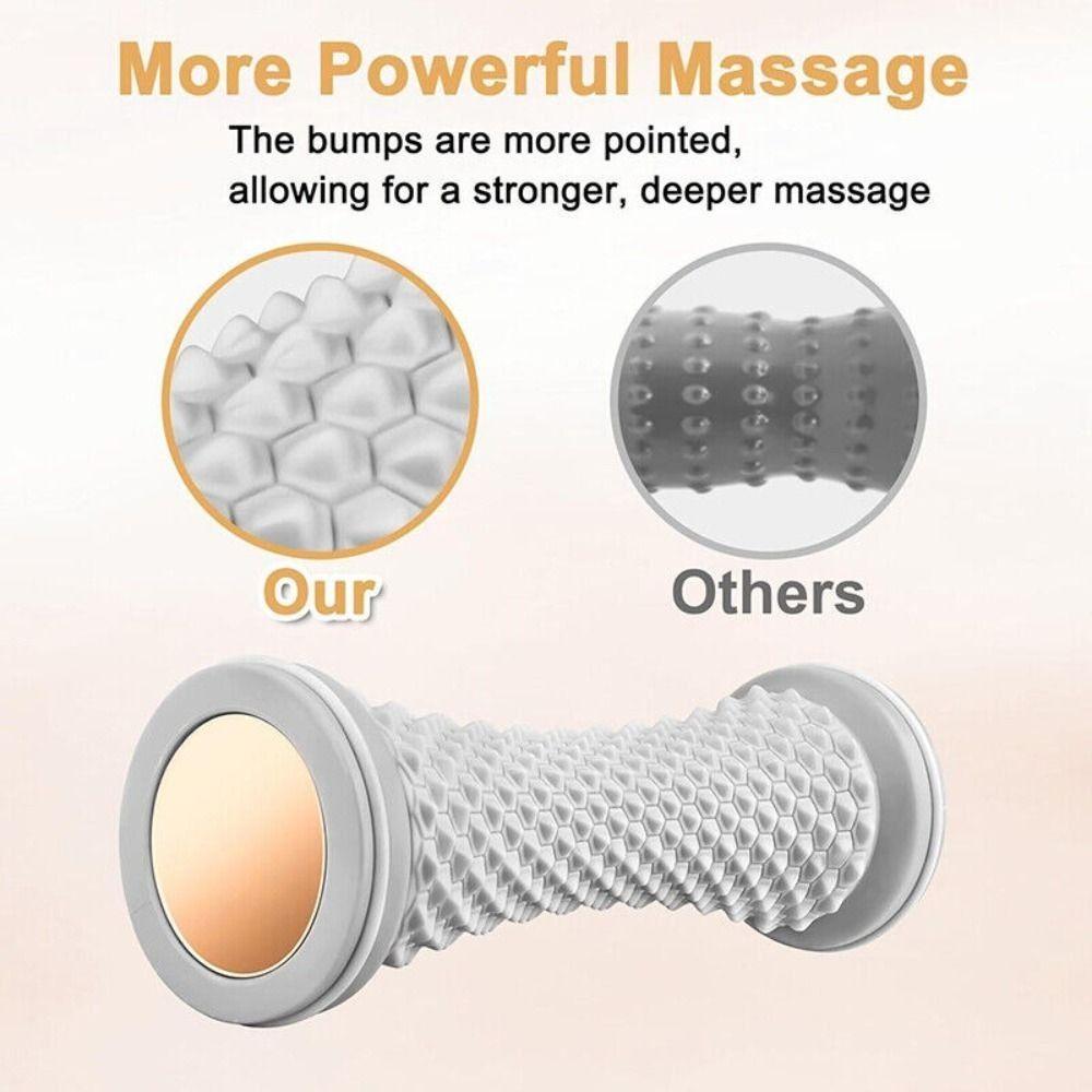 Plastic Foot Massage Roller Muscle Relaxation Care Plantar Fascia Roller Yoga Massage Ball