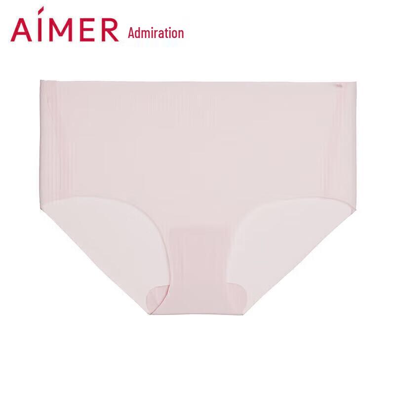 Aimer Women's Seamless Mid-Waist Pure Color Panties AM238591