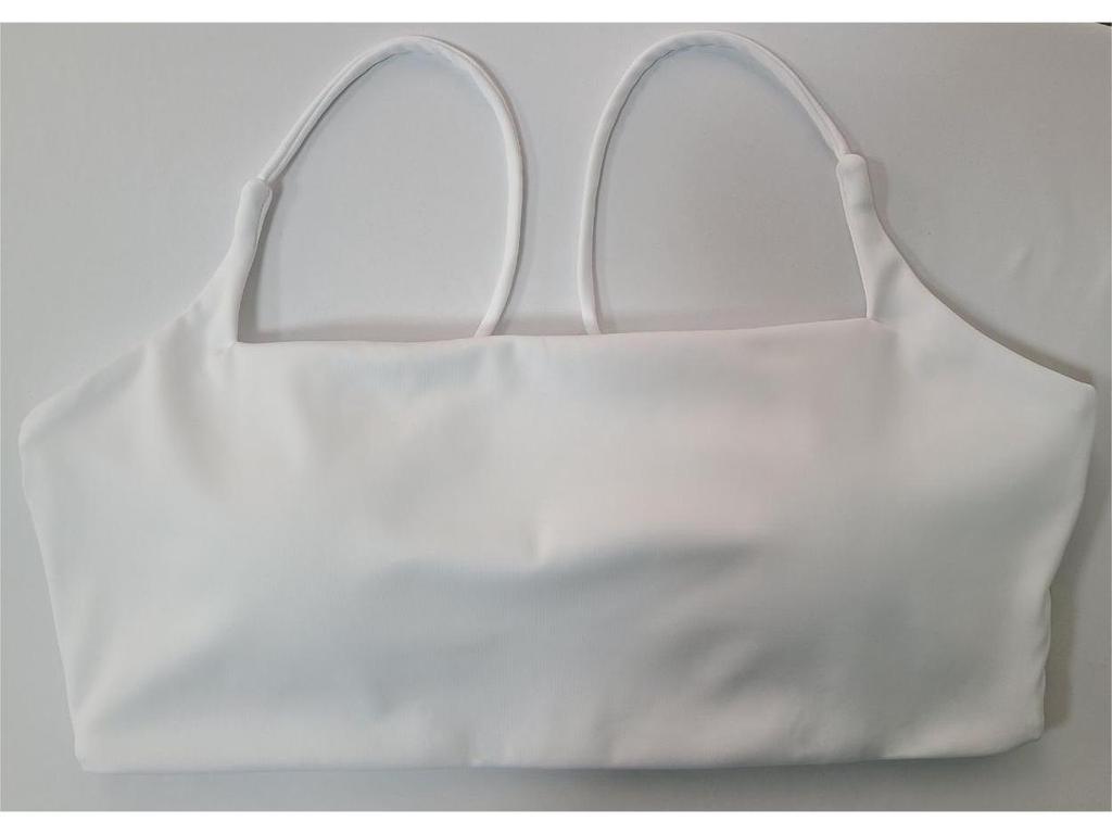 European & American Fashion Strappy Sports Bra - Skin-friendly, Yoga-Ready, with Nude Feel & Stylish Open Back Design