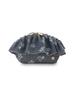 Day Flower Pattern Chiffon Pouch PWGB262616 NVY F Mother's Women's