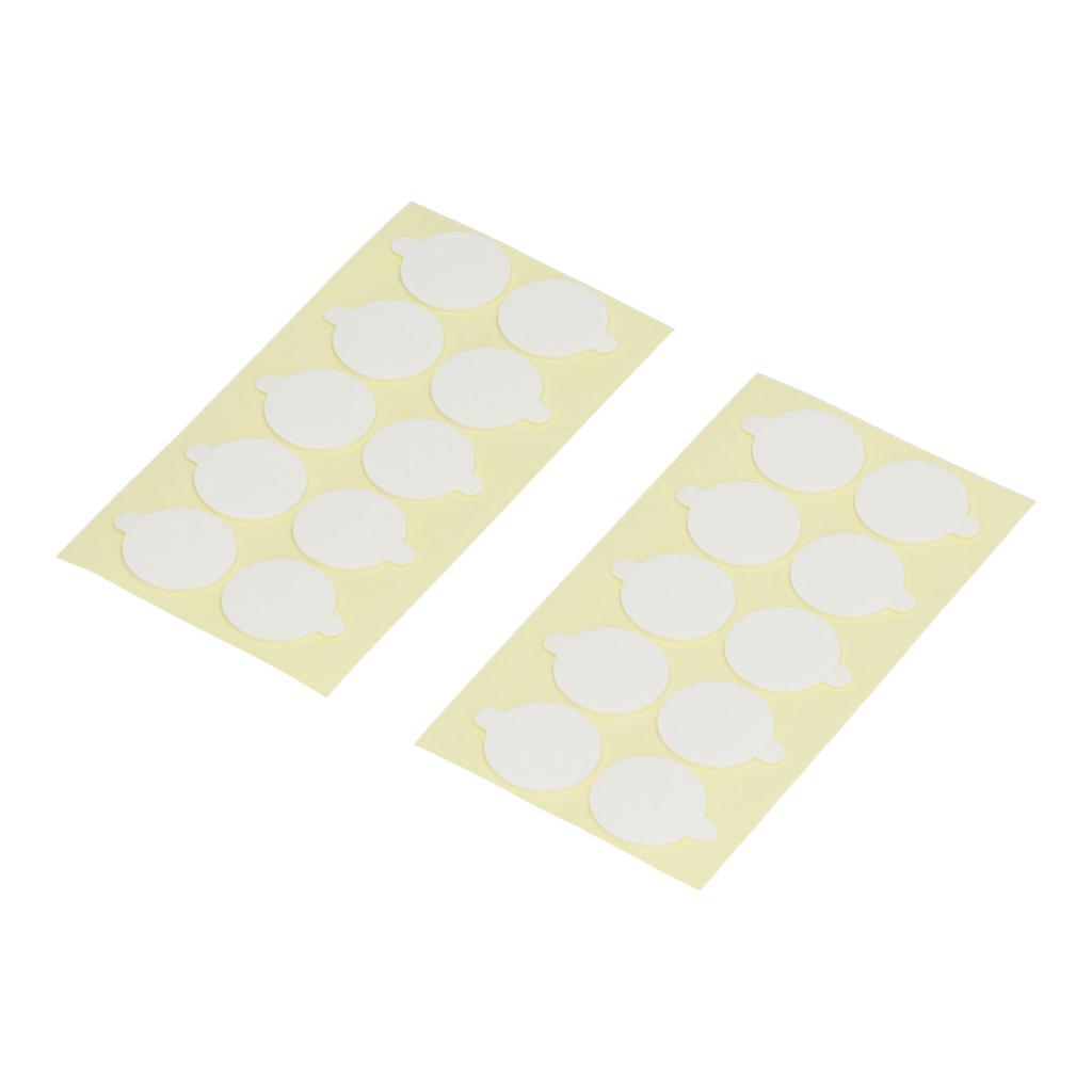 20mm Candle Wick Stickers Heat Resistant Double Sided Adhesive with Strong   for Candle Making Accessories, Soy Wax Containers, Jars