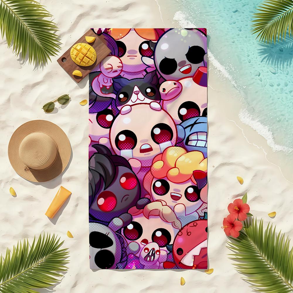 Game B-Binding Of I-Isaac Towel Soft Pool Gift For Travel Gym Shower Camping Quick Dry Sports Beach Towels