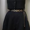 Elegant Metal Waist Chain For Women Stylish Dress Sweater Coat Belt Trendy Design