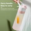 650ml Portable Water Bottle for Outdoor Sport Fitness Water Cup Large Capacity Spray Bottle BPA Free Drinkware Travel Bottles