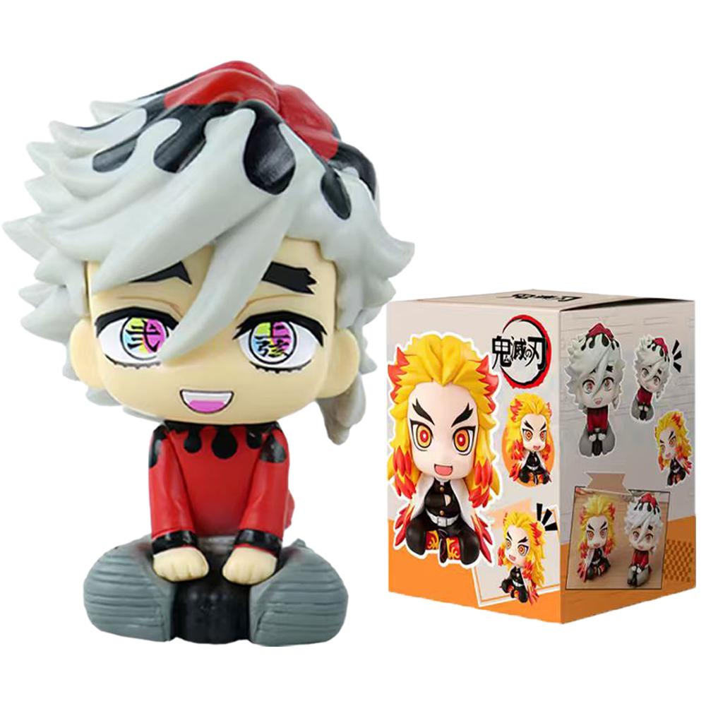 Anime Demon Slayer Tanjiro Kamado Nezuko cartoon figure PVC model ornament child Christmas Halloween gift