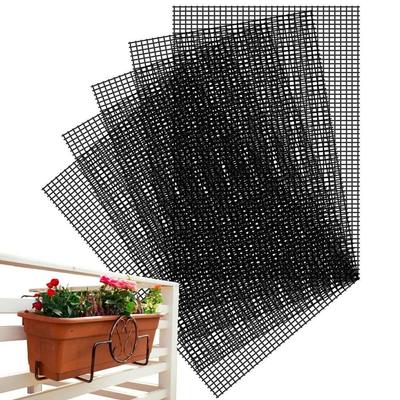 5pcs Insect Proof Flower Pot Mesh Pad Breathable Bonsai Grid Mat Flower Pot Gasket  Flower Pot
