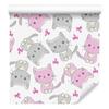 Cheerful Kittens Wallpaper for Living Room and Bedroom 50x1000