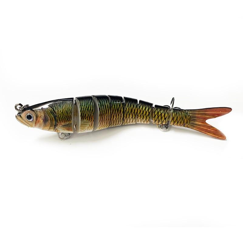 8-Section Bionic Jerkbaits Pike Bass Fishing Long Casting Sinking Hard Lure Set In Multiple Colors