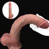11.02" Realistic Flesh Silicone Dildo, Veined Skin Feel Penis Toy with Strong Suction Cup, Couples Gift with Storage Bag