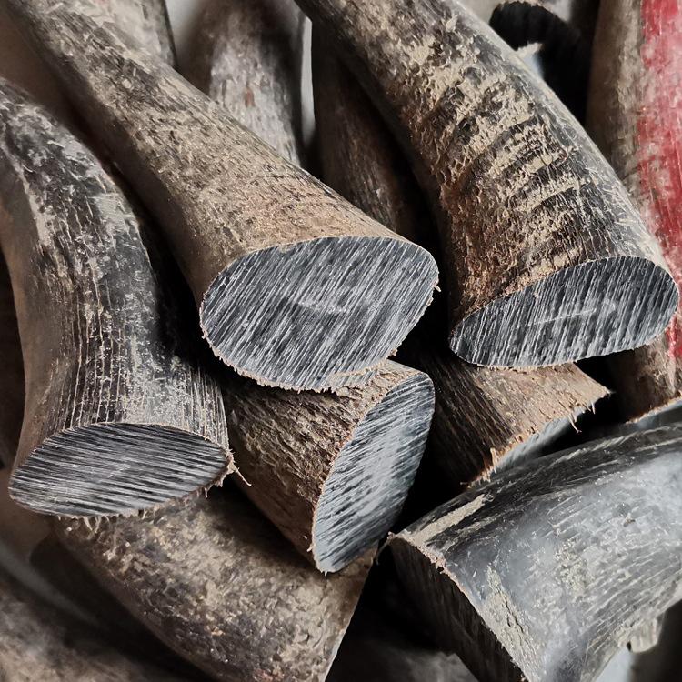 Bizoní roh DIY materiál pro řezbářství a řemesla: Rukojeti nožů, Korálky, Pečetě