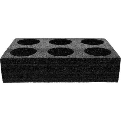 6-Hole Drink Carrier Tray Portable Coffee Milk Tea Beverage Cup Holder Takeout Cup Tray Drink Carrier Trays Beverage Accessory
