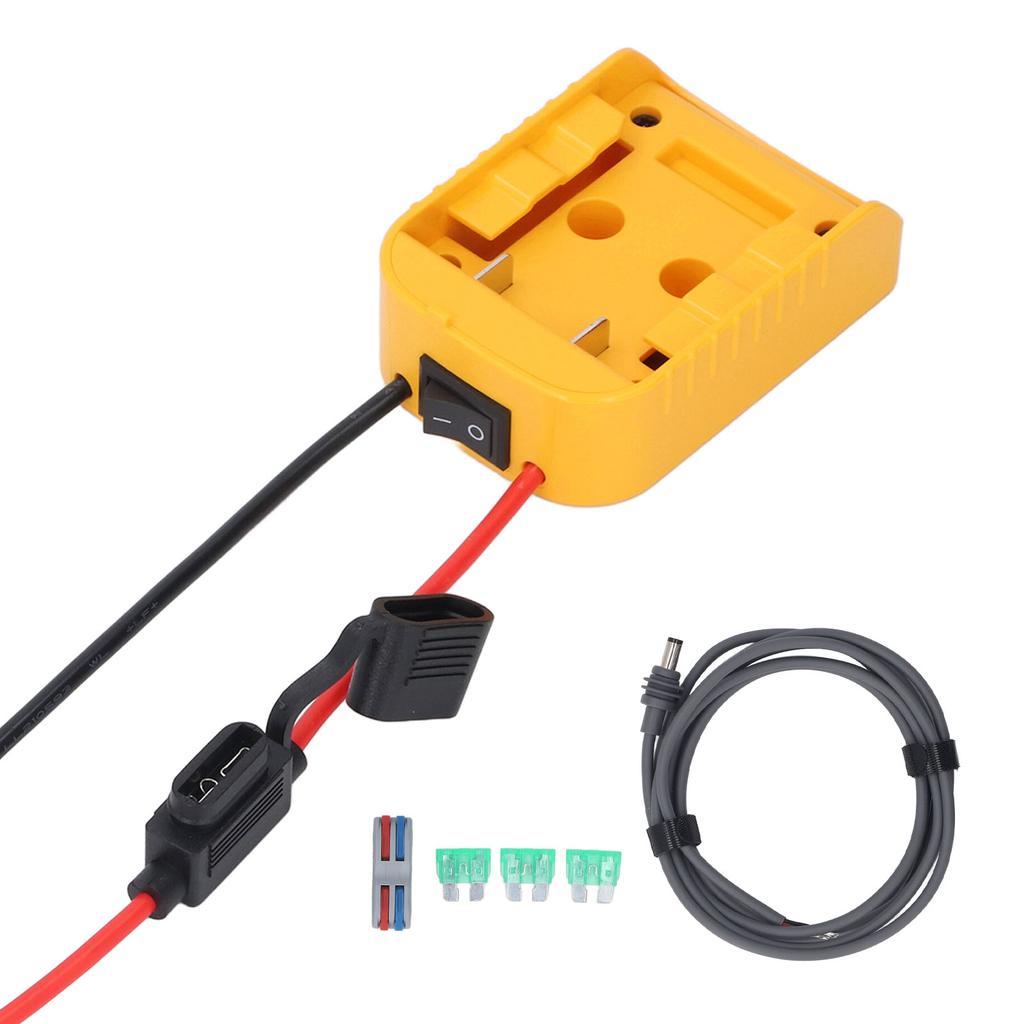 Satellite DC Power Cord 2m Length Portable Efficient Satellite Battery Adapter To DC Power Cable