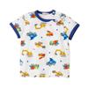 Kurzarm Made in White [Miki House] Pyjama, Loungewear, Auto, Japan, Jungen, Baby, Kinder, Kinderbekleidung, Kinderpyjama, 12-7303-680, 110cm,