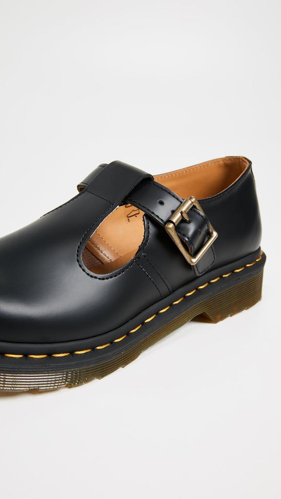 Řemínkové boty Polley Mary Jane Černé UK 4 [Dr. Martens] [CORE T-Bar Dámské (23 cm)