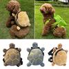 Soft Turtle Shape Dog Backpack Portable Pet Carrier Bag Dog Snack Bag  for Small Medium Dogs