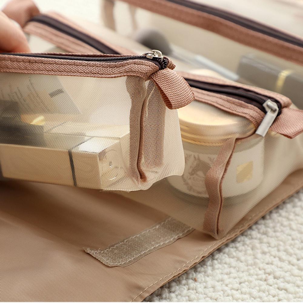 4-In-1 Storage Bag Outdoor Travel Makeup Collect Bags Women Fashion Cosmetic Bags Washing Storage Pouch Bags Toiletry Organizer