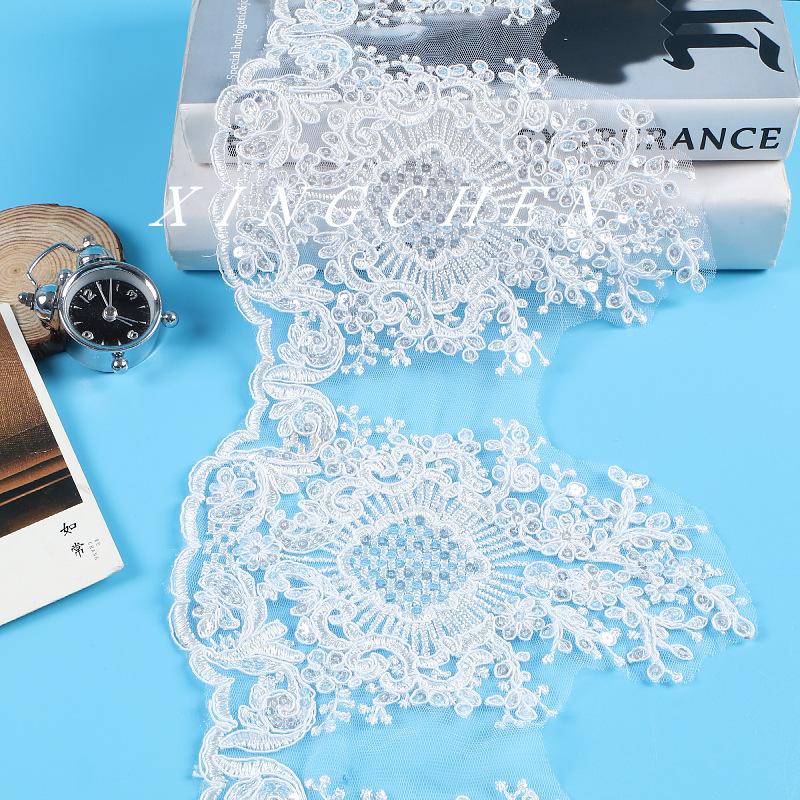 Flower Car Bone Lacefabric Lacefabric Wedding Dress Dance Dress Decorative Accessories Fabric