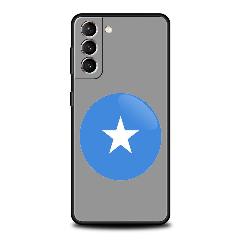 

Somali Somalia National Flag Soft Phone Case For Samsung Galaxy S25 Edge S24 Plus S23 FE S22 S21 S20 Ultra 5G S10 Protect Cover Samsung S21