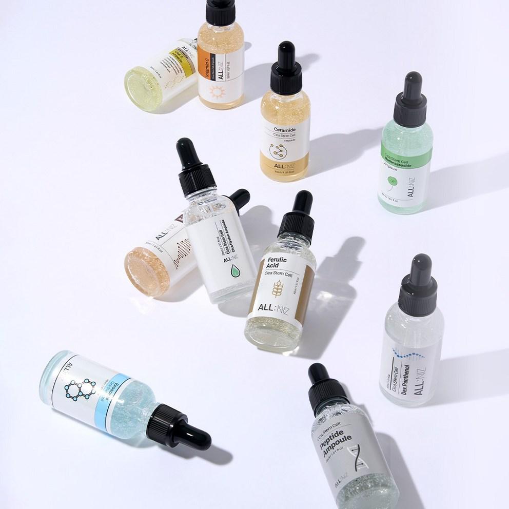 [Allneeds] Cica Stem Cell Dexpanthenol Skin Regeneration High Moisturizing Ampoule, 30ml, 5ea