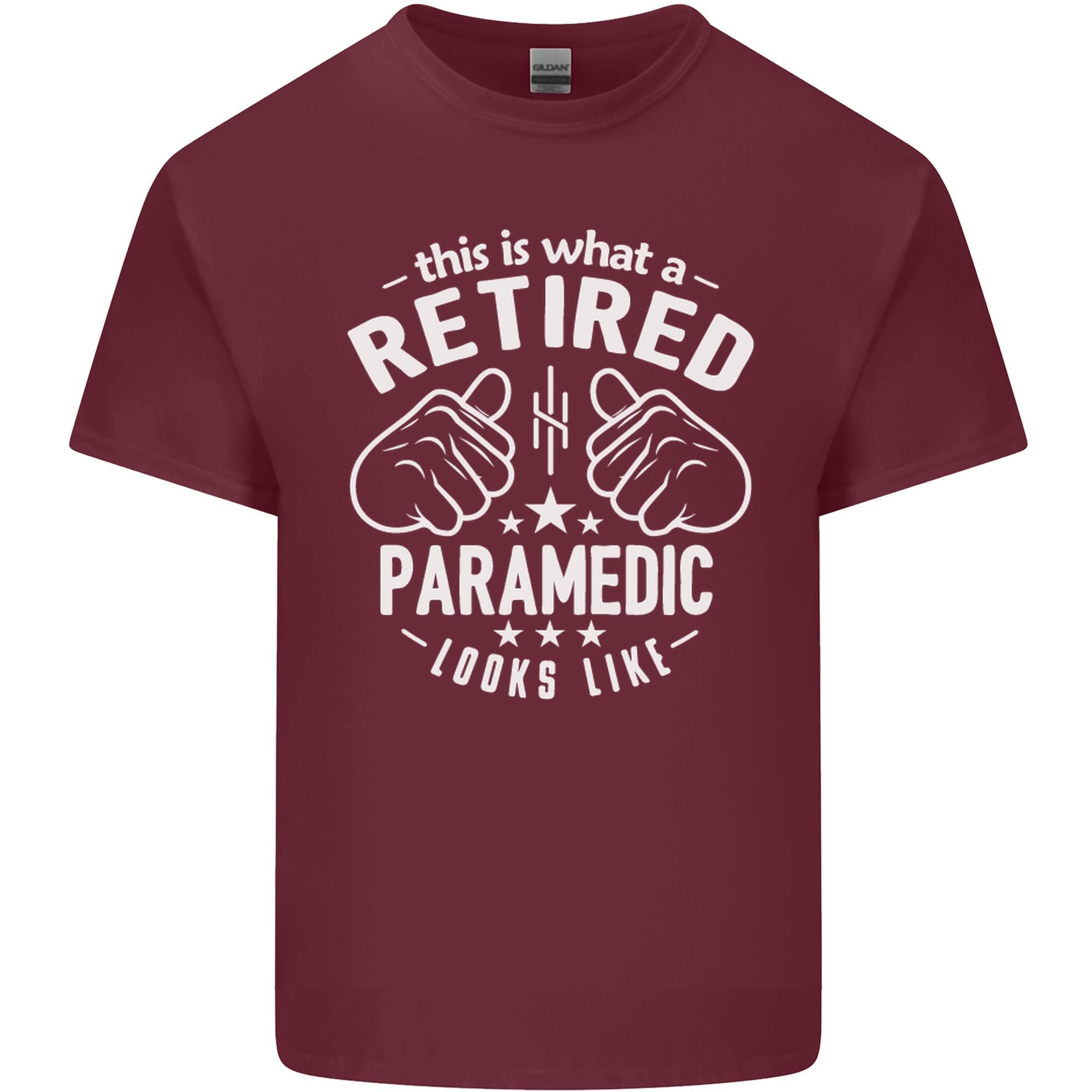 This Is What a Retired Paramedic Looks Like Unisexs Light Cotton TShirt S