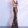 Women's Long Formal Evening Dress Party Prom Dresses Gown Cocktail Seuqin Mermaid Dress