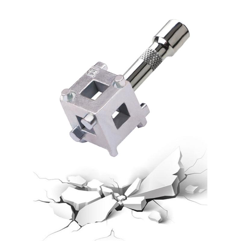 Heavy Duty Professional Ratcheting Brake Caliper Tool For Car Motorcycle Disc Brake Systems High Strength Metal Material