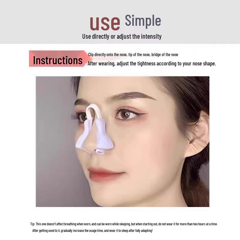 Nose Heightener and Corrector Clip - Reusable Beauty Tool for Students