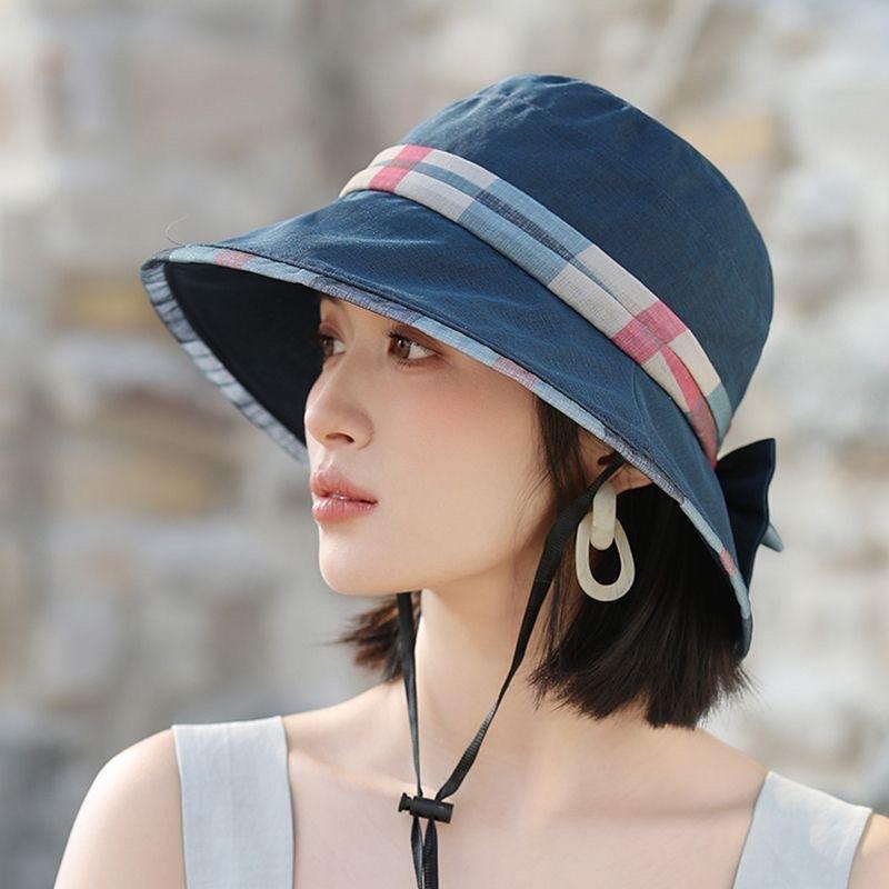 

Новая шляпа для женщин, летние шапки, козырек от солнца и солнцезащитная шляпа для прогулок, защита от ультрафиолета, модная шляпа для рыбалки