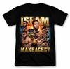 T-shirt Grafica UFC Islam Makhachev Stile Vintage Maglietta MMA