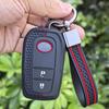 Capa para Chave de Carro Para Toyota Hilux 2024 Yaris Corolla 2023 Rav4 2021 CHR Revo Auris Innova Highlander Venza Porta-Chaves