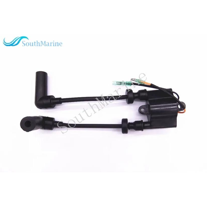 Outboard Engine 65W-85570-01-00 65W-85570-00-00 Ignition Coil for Yamaha 4-Stroke 25HP F25 T25TLR Boat Motor