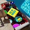 G-geometry Game Towel Beach Quick Dry Soft D-dash Pool Towels Gift for Travel Gym Shower Camping Sports