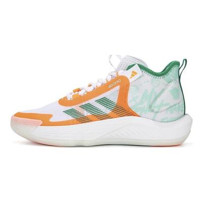 Adizero Select Cómodas Transpirables Antideslizantes Duraderas Ligeras Zapatillas de Baloncesto de Caña Media para Hombre Zapatillas Blancas Verdes IF0470