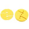 5Pcs Diving Line Marker Cave Dive Marker     Rope Line Marker PVC Round Shape for Underwater