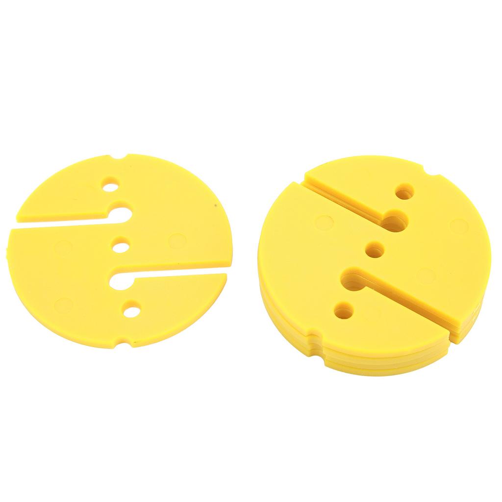 5Pcs Diving Line Marker Cave Dive Marker     Rope Line Marker PVC Round Shape for Underwater