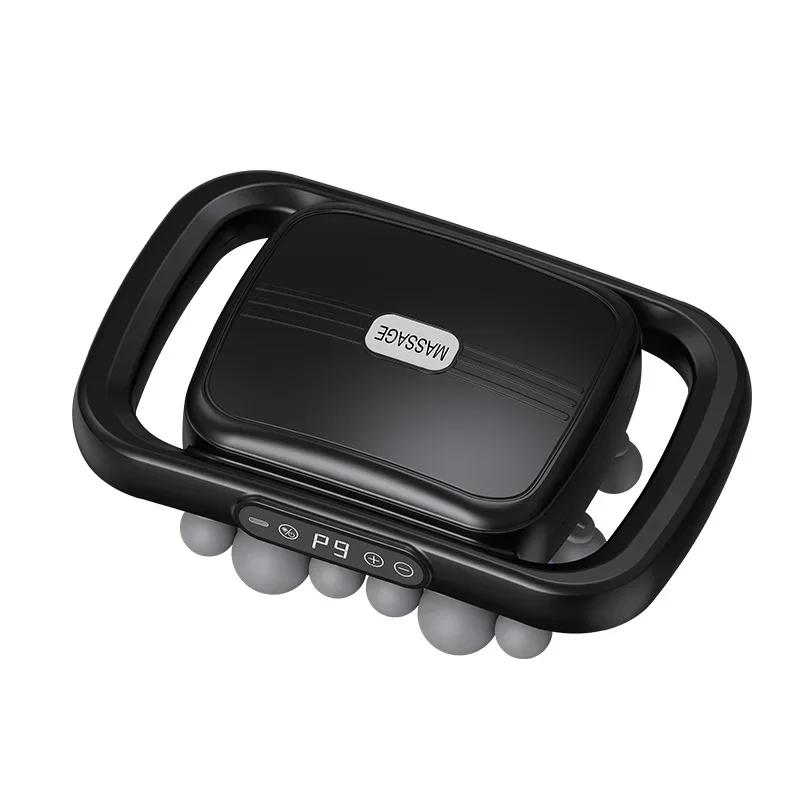 Multifunktionale Elektrische Ganzkörper-Massagepistole 18-Kopf Handgehaltene Körpermassagepistole Zum Entspannen der Muskeln Professionelle Faszienpistole