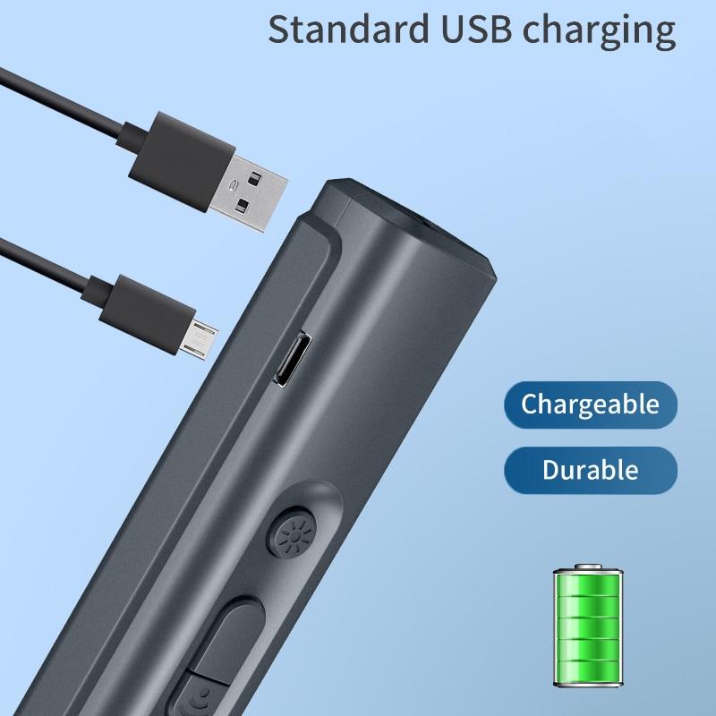 Ultrasonic Dog Repeller Anti Barking Stop Bark With UV Light USB Rechargeable Battery Training Device Pet Supplies Accessories