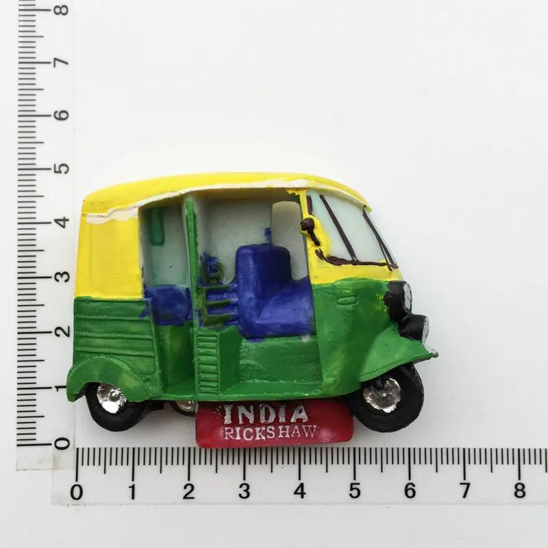 India Travelling Fridge Stickers Creative Tourist Souvenirs Kawaii Fridge Magnets Home Decor Magnetic Stickers for Refrigerator