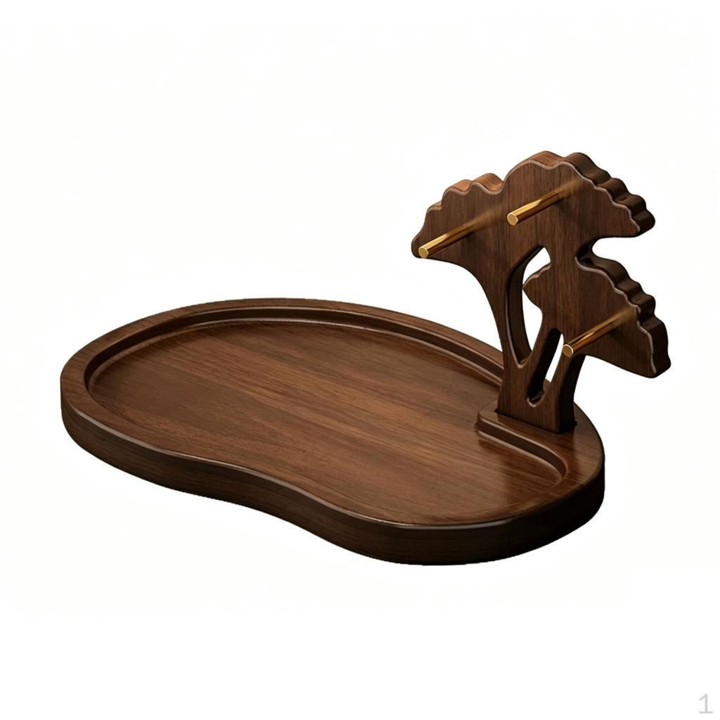 Decorative Entryway Key and Jewelry Tray with Storage for Desk or Vanity