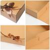 1/5Pcs Square Gift Box With Decorative Bow Ribbons Party Weddings Birthday Cardboard Box Diy Present Package Gift Boxes Decor