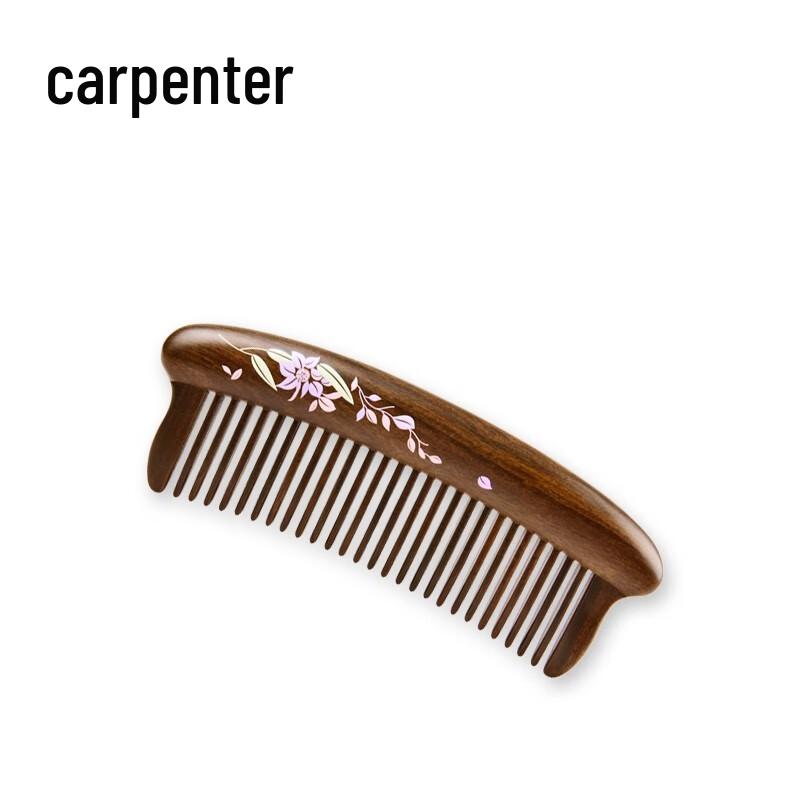 Tan Mujian Inlaid Wooden Comb Gift Set