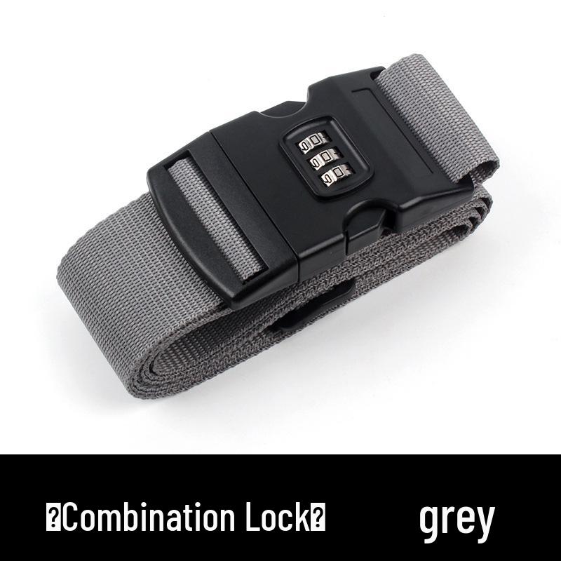 One-Word Password Luggage Strap: Secure Tie-Down & Reinforcement for Suitcases